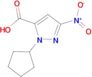 1-cyclopentyl-3-nitro-1H-pyrazole-5-carboxylic acid