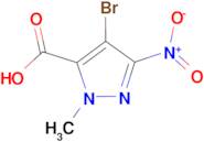 4-bromo-1-methyl-3-nitro-1H-pyrazole-5-carboxylic acid