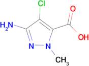3-amino-4-chloro-1-methyl-1H-pyrazole-5-carboxylic acid