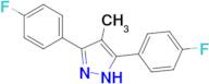 3,5-bis(4-fluorophenyl)-4-methyl-1H-pyrazole