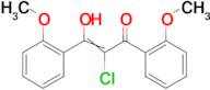 2-chloro-1,3-bis(2-methoxyphenyl)propane-1,3-dione