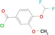 4-(difluoromethoxy)-3-methoxybenzoyl chloride