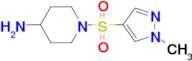 1-[(1-methyl-1H-pyrazol-4-yl)sulfonyl]piperidin-4-amine