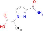 2-[3-(aminocarbonyl)-1H-pyrazol-1-yl]propanoic acid