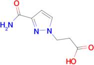 3-[3-(aminocarbonyl)-1H-pyrazol-1-yl]propanoic acid