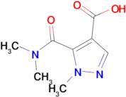 5-[(dimethylamino)carbonyl]-1-methyl-1H-pyrazole-4-carboxylic acid