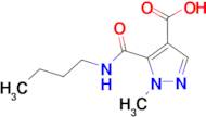 5-[(butylamino)carbonyl]-1-methyl-1H-pyrazole-4-carboxylic acid