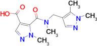 5-{[[(1,5-dimethyl-1H-pyrazol-4-yl)methyl](methyl)amino]carbonyl}-1-methyl-1H-pyrazole-4-carboxylic acid