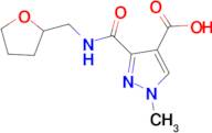 1-methyl-3-{[(tetrahydrofuran-2-ylmethyl)amino]carbonyl}-1H-pyrazole-4-carboxylic acid