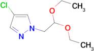 4-chloro-1-(2,2-diethoxyethyl)-1H-pyrazole