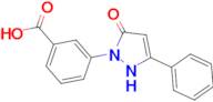 3-(5-oxo-3-phenyl-2,5-dihydro-1H-pyrazol-1-yl)benzoic acid