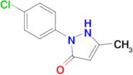 2-(4-chlorophenyl)-5-methyl-1,2-dihydro-3H-pyrazol-3-one