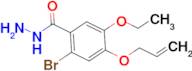 4-(allyloxy)-2-bromo-5-ethoxybenzohydrazide