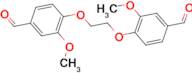 4,4'-[ethane-1,2-diylbis(oxy)]bis(3-methoxybenzaldehyde)