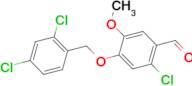 2-chloro-4-[(2,4-dichlorobenzyl)oxy]-5-methoxybenzaldehyde