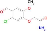 2-(5-chloro-4-formyl-2-methoxyphenoxy)acetamide