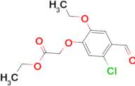 ethyl (5-chloro-2-ethoxy-4-formylphenoxy)acetate