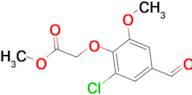 methyl (2-chloro-4-formyl-6-methoxyphenoxy)acetate