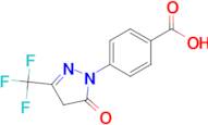 4-[5-hydroxy-3-(trifluoromethyl)-1H-pyrazol-1-yl]benzoic acid