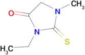 3-ethyl-1-methyl-2-thioxoimidazolidin-4-one