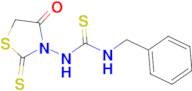 N-benzyl-N'-(4-oxo-2-thioxo-1,3-thiazolidin-3-yl)thiourea