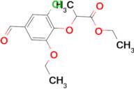 ethyl 2-(2-chloro-6-ethoxy-4-formylphenoxy)propanoate