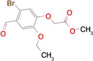 methyl (5-bromo-2-ethoxy-4-formylphenoxy)acetate