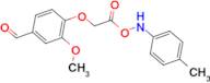 3-methoxy-4-(2-{[(4-methylphenyl)amino]oxy}-2-oxoethoxy)benzaldehyde