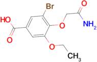 4-(2-amino-2-oxoethoxy)-3-bromo-5-ethoxybenzoic acid