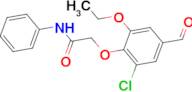 2-(2-chloro-6-ethoxy-4-formylphenoxy)-N-phenylacetamide