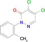 4,5-dichloro-2-(2-methylphenyl)pyridazin-3(2H)-one