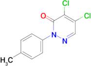 4,5-dichloro-2-(4-methylphenyl)pyridazin-3(2H)-one