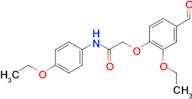 2-(2-ethoxy-4-formylphenoxy)-N-(4-ethoxyphenyl)acetamide