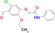 2-(5-chloro-2-ethoxy-4-formylphenoxy)-N-phenylacetamide