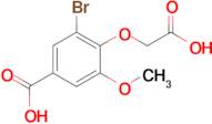 3-bromo-4-(carboxymethoxy)-5-methoxybenzoic acid