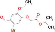 isopropyl (5-bromo-2-ethoxy-4-formylphenoxy)acetate