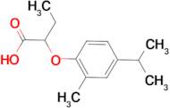 2-(4-isopropyl-2-methylphenoxy)butanoic acid