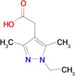 (1-ethyl-3,5-dimethyl-1H-pyrazol-4-yl)acetic acid