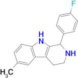 1-(4-fluorophenyl)-6-methyl-2,3,4,9-tetrahydro-1H-beta-carboline