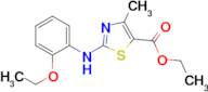 ethyl 2-[(2-ethoxyphenyl)amino]-4-methyl-1,3-thiazole-5-carboxylate