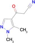 3-(1,5-dimethyl-1H-pyrazol-4-yl)-3-oxopropanenitrile