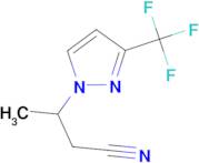 3-[3-(trifluoromethyl)-1H-pyrazol-1-yl]butanenitrile
