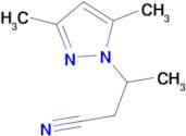 3-(3,5-dimethyl-1H-pyrazol-1-yl)butanenitrile