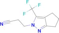 3-[3-(trifluoromethyl)-5,6-dihydrocyclopenta[c]pyrazol-2(4H)-yl]propanenitrile