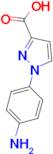 1-(4-aminophenyl)-1H-pyrazole-3-carboxylic acid