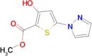 methyl 3-hydroxy-5-(1H-pyrazol-1-yl)thiophene-2-carboxylate