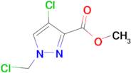 methyl 4-chloro-1-(chloromethyl)-1H-pyrazole-3-carboxylate