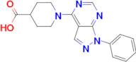 1-(1-phenyl-1H-pyrazolo[3,4-d]pyrimidin-4-yl)piperidine-4-carboxylic acid