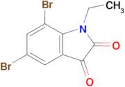 5,7-dibromo-1-ethyl-1H-indole-2,3-dione