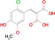 2-(2-chloro-4-hydroxy-5-methoxybenzylidene)malonic acid
